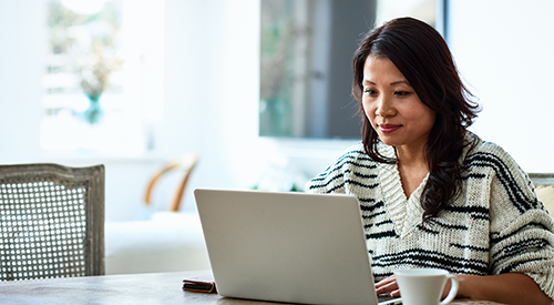 woman laptop