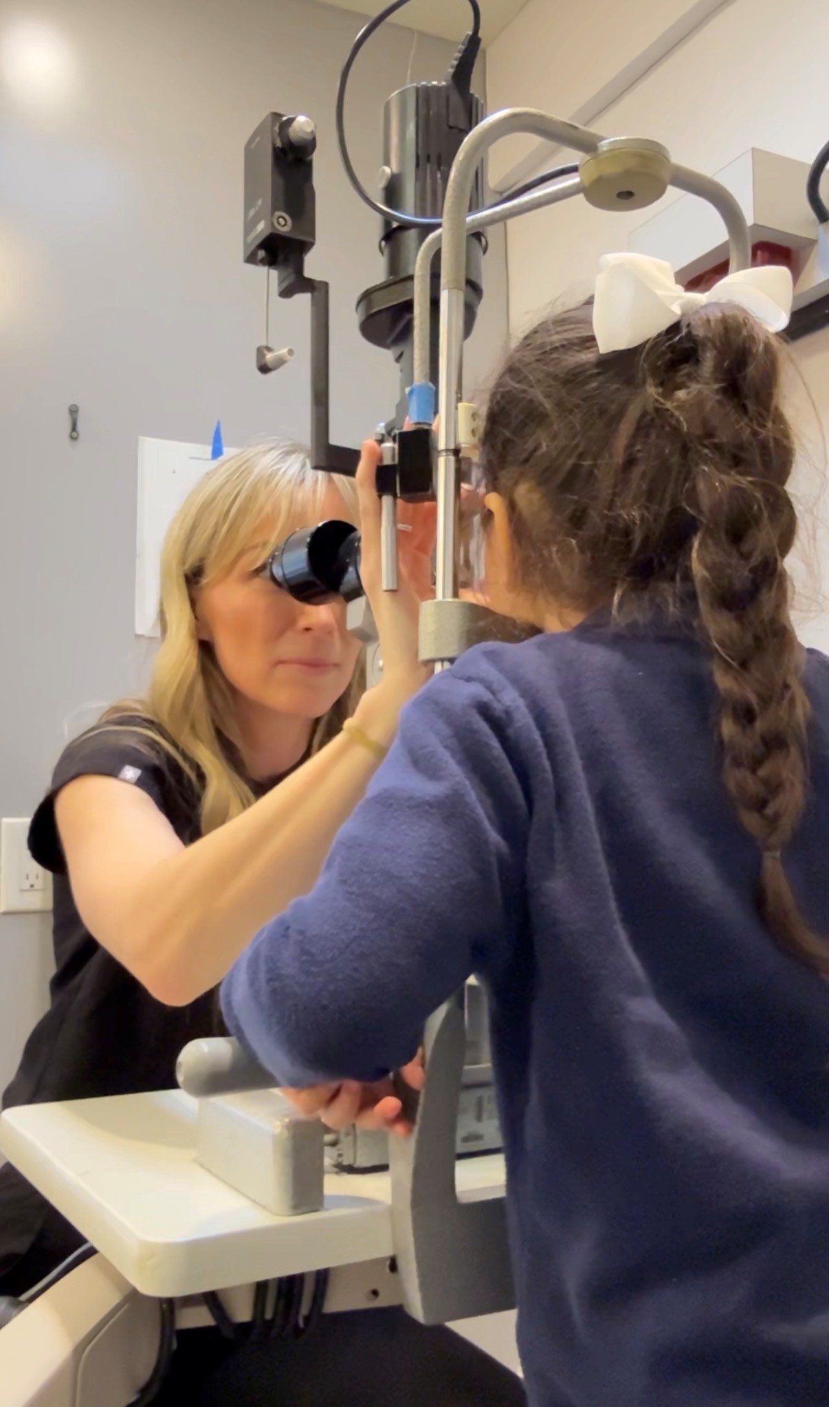 Dr. Jen Wademan sees a patient